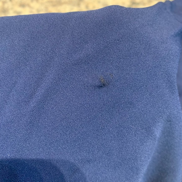 NWT Torrid Crepe Slim Flare Pants Navy Blue, size 18 - Picture 5 of 9